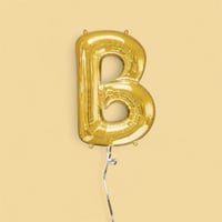 Image 2 of Letter Foil Balloon's with Helium 