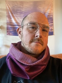 Image 5 of Reversible Cowl Scarf Lipstick Case