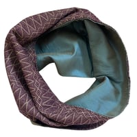 Image 2 of Reversible Cowl Scarf Cult Shimmer