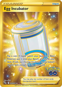 Egg Incubator (Secret) - Pokemon GO - Near Mint