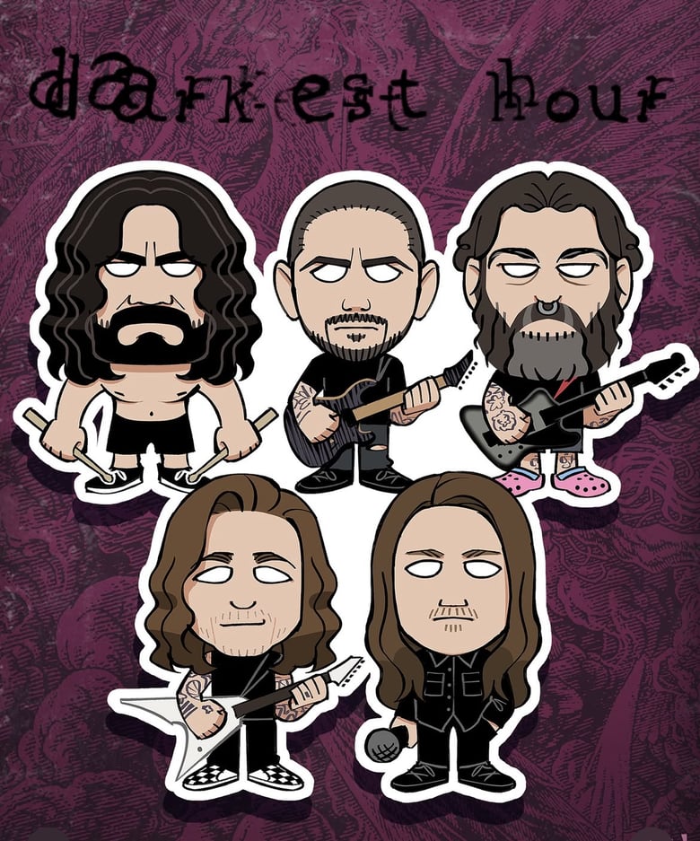 Image of Darkest Hour - Magnet (Set of 1)