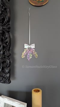 Image 1 of Holly Suncatcher - Dichroic Pastel