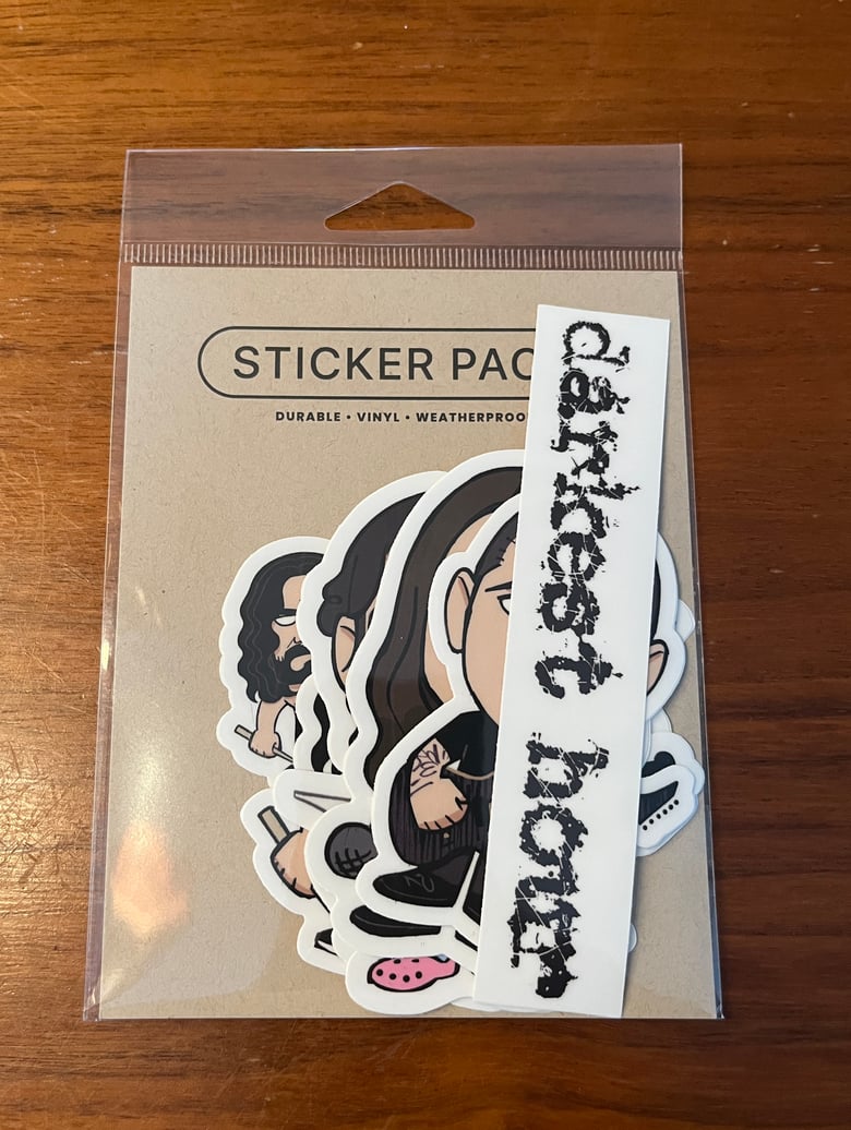 Image of Darkest Hour - Cartoon - Sticker Pack (Set of 6)
