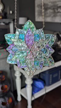 Image 4 of Snowflake 2 - Pastel Dichroic 