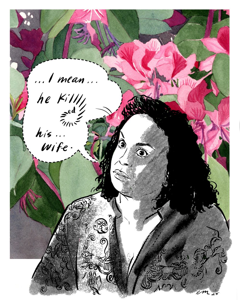 Image of Belinda Print ~ TWL collab with Suzy Kopf Studio