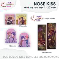 Image 1 of [MINI MERCH BUNDLES] NOSE KISSES