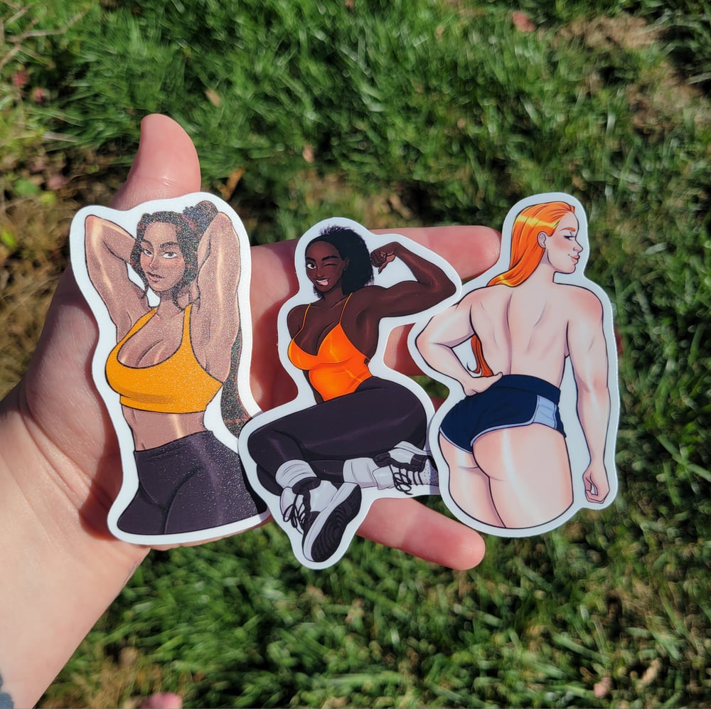 Image of Muscle Mami Stickers