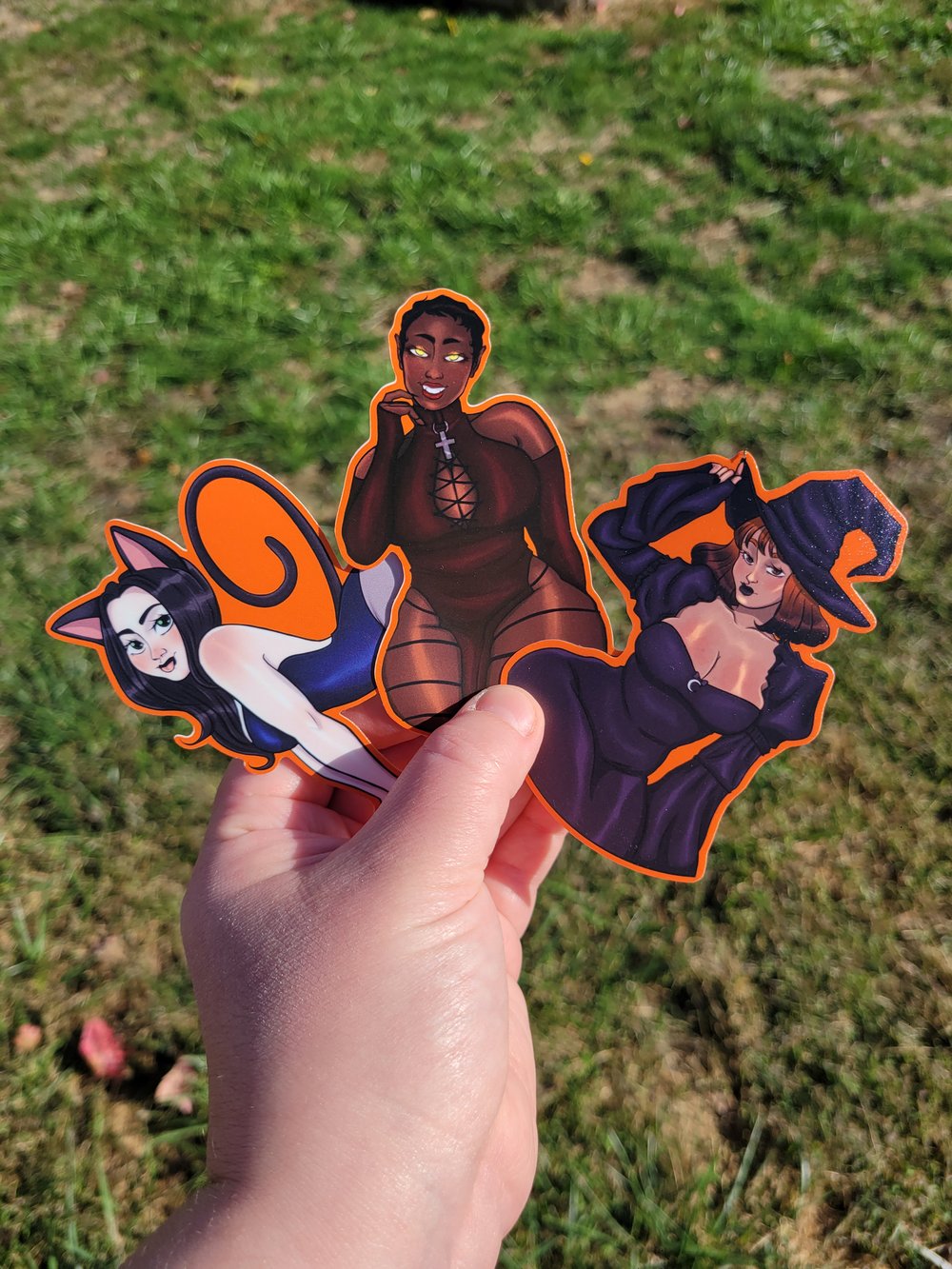 Image of Wicked Trio Halloween Stickers