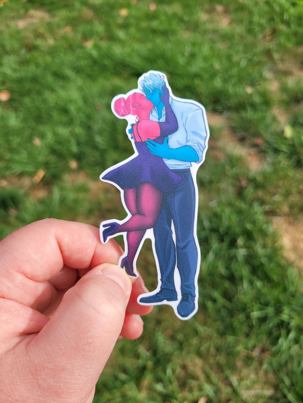 Image of Persephone and Hades Sticker