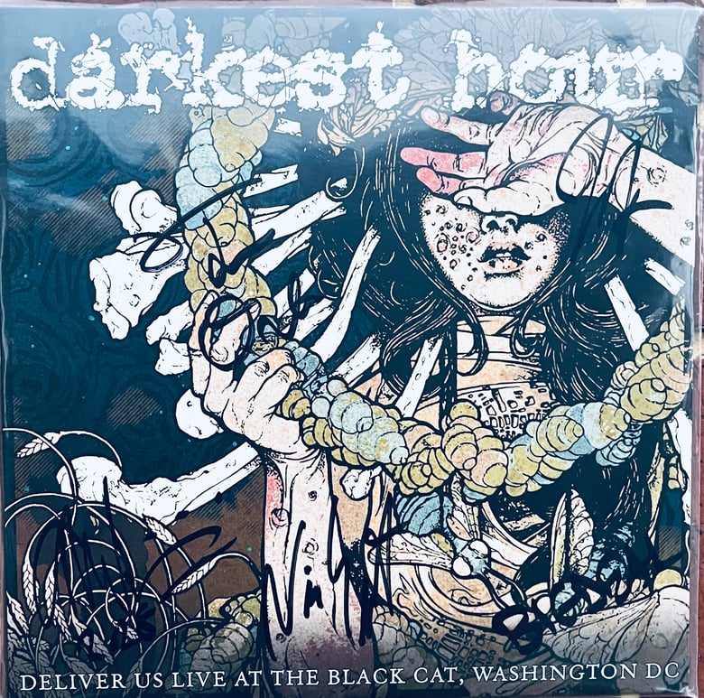 Image of AUTOGRAPHED - Deliver Us - Live At the Black Cat | Limited 12 Inch Vinyl Record