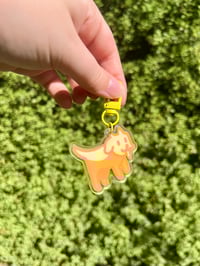 Stardew Goat Fanart Acrylic Keychain 