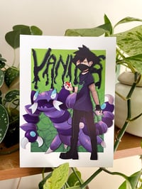Image 1 of Kingdom Hearts x Pokémon Vanitas Print