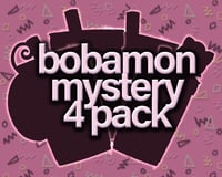 Image 1 of Bobamon Sticker Mystery 4 Pack
