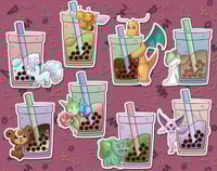 Image 2 of Bobamon Sticker Mystery 4 Pack