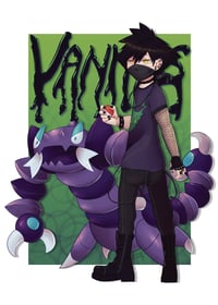 Image 2 of Kingdom Hearts x Pokémon Vanitas Print