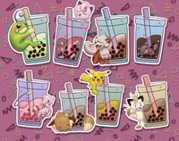 Image 3 of Bobamon Sticker Mystery 4 Pack