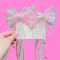 Image 2 of  Girls Mermaid Hair Bow 