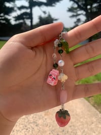 Image 1 of Strawberry Milk Keychain