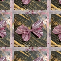 Image 2 of Metallic Pink Butterfly Hairbow 