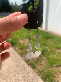 Image 1 of Cloud Drop Earrings