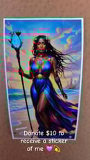 Image 4 of Ocean Goddess sticker