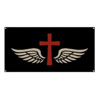"WINGED CROSS" SHOP BANNER