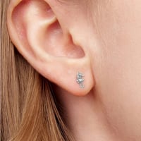 Image 2 of Seahorse Stud Earrings