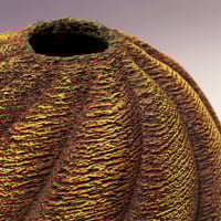 Image 2 of Elm Wood Vessel - Highly Embellished (0493)