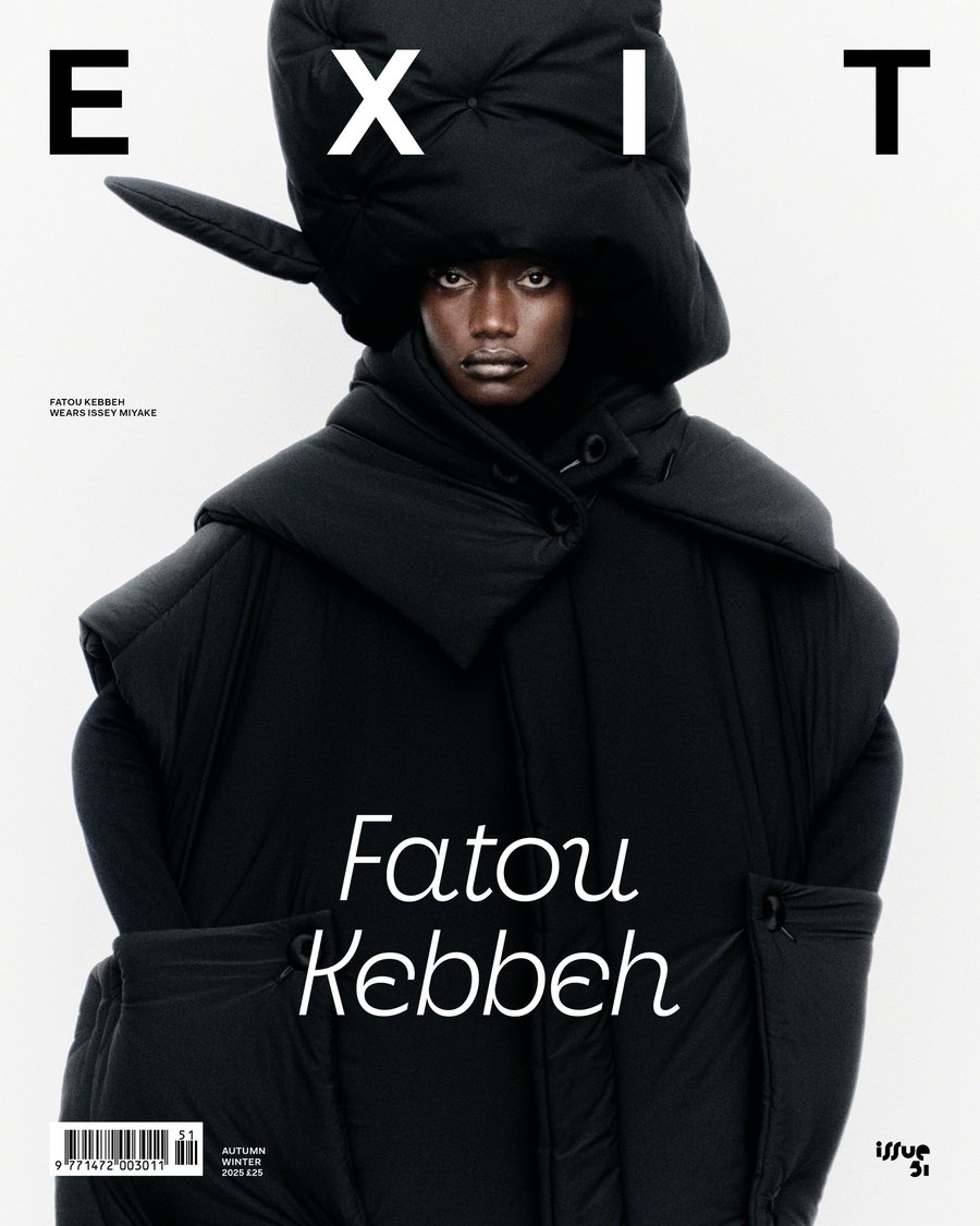 Image of FATTOU KEBBEH EXIT ISSUE 51 AUTUMN WINTER 2025 Hardback Edition *PRE-ORDER SHIPPING NOVEMBER 