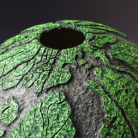 Image 5 of Ash Wood Vessel - Highly Embellished (0489)