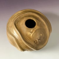 Image 3 of Elm Wood Vessel - Fully Carved (0486)