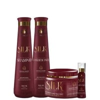 Image 1 of Shampoo + Conditioner + Mask + Serum Silk Express