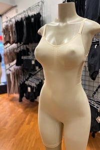 Image 3 of Mid-Thigh Low Back Jumpsuit Shaper 