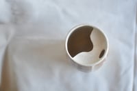 Image 4 of Tan Checkered Travel Mug