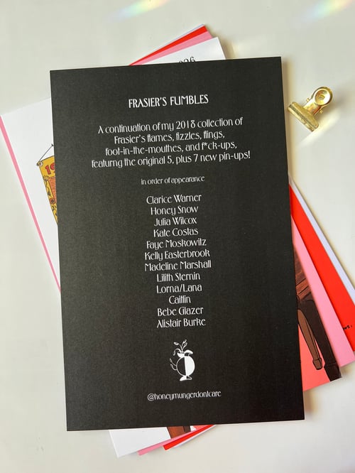 Image of *Pre-Order* Frasier's Fumbles 2026 Calendar