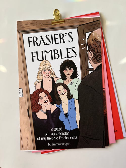 Image of *Pre-Order* Frasier's Fumbles 2026 Calendar