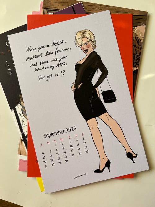 Image of *Pre-Order* Frasier's Fumbles 2026 Calendar