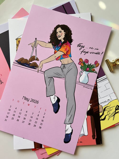 Image of *Pre-Order* Frasier's Fumbles 2026 Calendar
