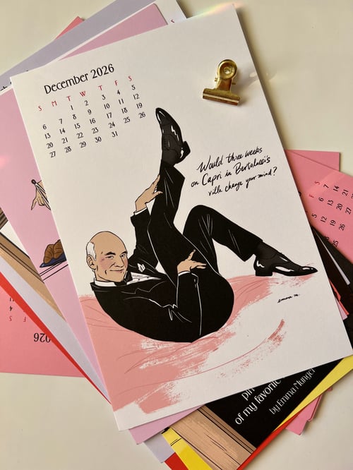 Image of *Pre-Order* Frasier's Fumbles 2026 Calendar