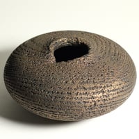 Image 4 of Elm Wood Vessel w/ Embellishments (0457)