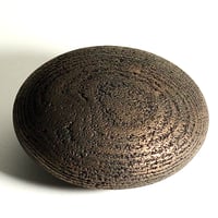 Image 2 of Elm Wood Vessel w/ Embellishments (0457)