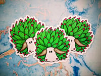 Image 1 of Leaf Sheep Vinyl Sticker