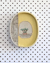 Image 1 of Quiet Reverance – ceramic wallplate artwork