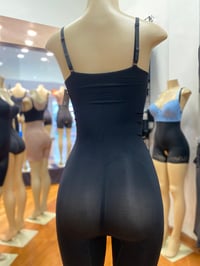 Image 1 of Full Coverage Mid-Thigh  Jumpsuit Shaper 