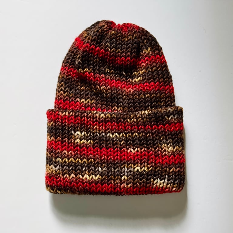 Cuff Beanie - Bark