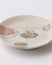 Image 2 of Winding Down – ceramic wallplate artwork