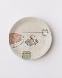 Image 1 of Winding Down – ceramic wallplate artwork