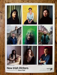 Image 2 of -Signed -  Scribendi: Portraits of Irish Writers 1985-2025 Poster - 3 pack