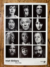 Image 3 of -Signed -  Scribendi: Portraits of Irish Writers 1985-2025 Poster - 3 pack