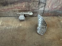 Image 5 of Monarch wing ring, size 6.5/7.5